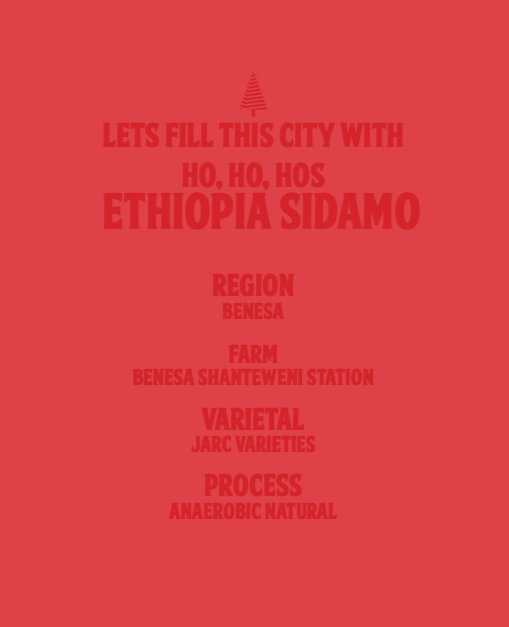 Lets Fill This City With Ho, Ho, Hos - Ethiopia Sidamo Anaerobic Natural